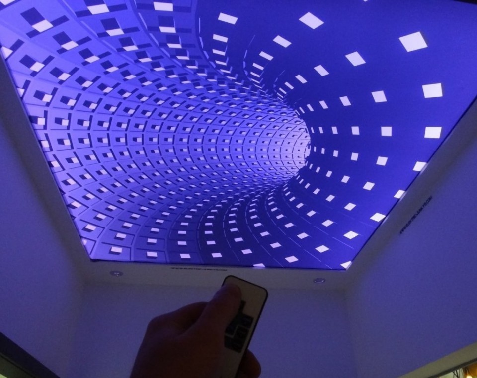 Заказать 3d натяжные потолки в г. Яр-Сале